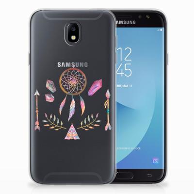 Samsung Galaxy J7 2017 | J7 Pro Telefoonhoesje met Naam Boho Dreamcatcher Samsung Galaxy J7 2017 | J7 Pro Telefoonhoesje met Naam Boho Dreamcatcher