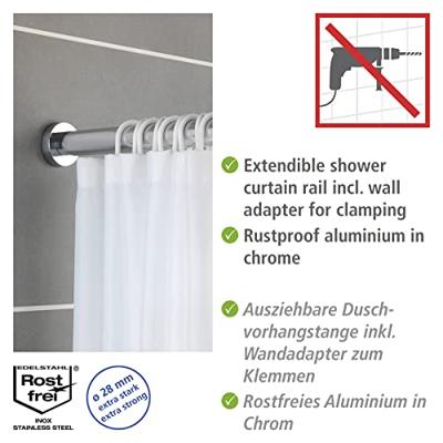 Wenko Telescopische douchestang Luz (Chroom, 110 - 185 cm) Wenko Telescopische douchestang Luz (Chroom, 110 - 185 cm)