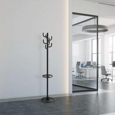 Maul Staande kapstok 9402090 MAULpolaris (b x h x d) 365 x 1770 x 365 mm Zwart (RAL 9004, mat) 1 stuk(s)