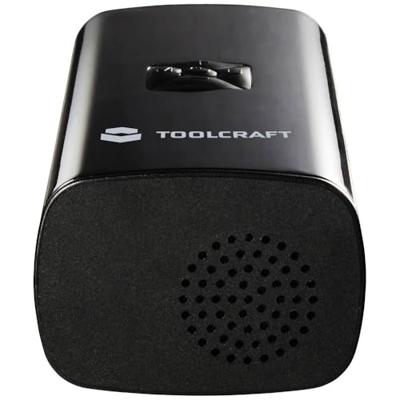 TOOLCRAFT TO-ACP-200 Compressor 10 bar Automatische afschakeling, Digitaal display, Knipperlicht, Met Powerbank-functie, Met werklamp