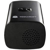 TOOLCRAFT TO-ACP-200 Compressor 10 bar Automatische afschakeling, Digitaal display, Knipperlicht, Met Powerbank-functie, Met werklamp - thumbnail