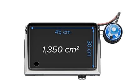 Campingaz - Othello 1 CV Plancha Grillplaat