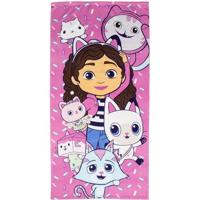 Badhanddoek Gabby's Dollhouse Roze - thumbnail