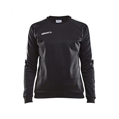 Craft 1906981 Progress R-Neck Sweater W - Black/White - XXL Craft 1906981 Progress R-Neck Sweater W - Black/White - XXL