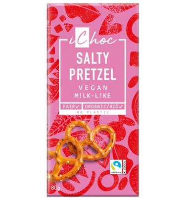 iChoc Salty Pretzel Chocoladereep iChoc Salty Pretzel Chocoladereep