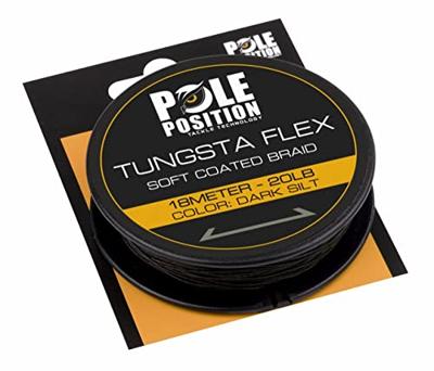 PolePosition Tungstaflex Dark Silt 18m 20 lb