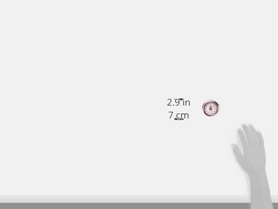 Zassenhaus - Magnetische kookwekker - zilver chroom - retro-collection