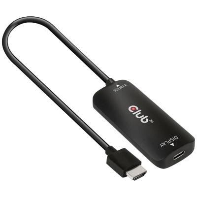 CLUB3D HDMI + Micro USB to USB Type-C 4K120Hz or 8K30Hz M/F Active Adapter