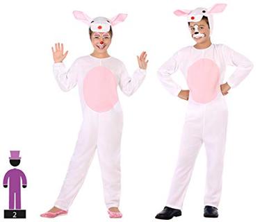 Kostuums voor Kinderen Wit (2 Onderdelen) (2 Stuks) Maat 3-4 Jaar