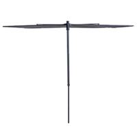 Madison balkonparasol sun wave 270x150 cm saffierblauw - thumbnail