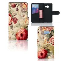 Hoesje voor Samsung Galaxy A3 2017 Bloemen - thumbnail