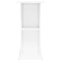 VidaXL Aquariumstandaard 75x36x72,5 cm bewerkt hout hoogglans wit - thumbnail