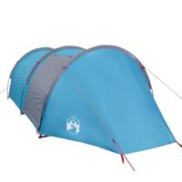Tunneltent 4-persoons waterdicht blauw - thumbnail