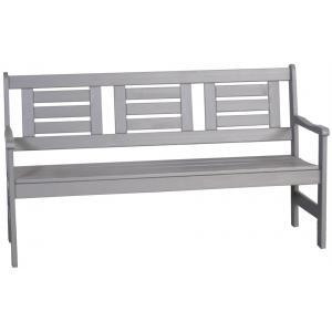 Boulogne 3-zits houten tuinbank grijs Boulogne 3-zits houten tuinbank grijs