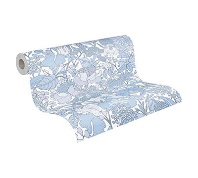 Architects Paper Floral Impression - Grijs - Bloemrijk - 377566