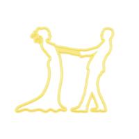 Nellie's Choice • shape die bruidskoppel - thumbnail