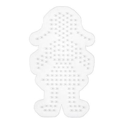 Hama Strijkkralen Grondplaat Meisje Wit Hama Strijkkralen Grondplaat Meisje Wit