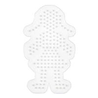 Hama Strijkkralen Grondplaat Meisje Wit - thumbnail