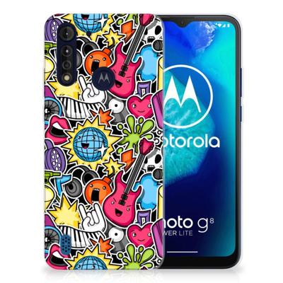 Motorola Moto G8 Power Lite | Sillicone Back Cover | Punk Rock