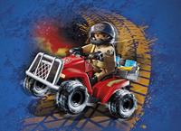 Playmobil 71090 City Action Brandweer Speed Quad - thumbnail