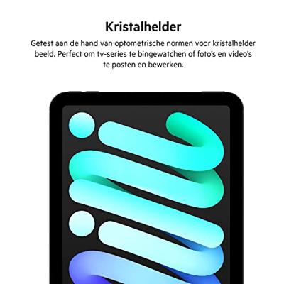 Belkin ScreenForce TemperedGlass-screenprotector voor iPad mini 6e generatie, Compatibel met Apple Pencil, Inclusief Easy Align-bevestigingsframe