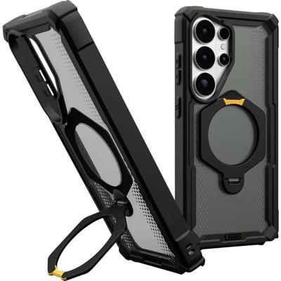 Urban Armor Gear Plasma XTE Case Samsung Galaxy S26 Ultra Zwart MagSafe compatible, Met magneetmodule, Met standaard Urban Armor Gear Plasma XTE Case Samsung Galaxy S26 Ultra Zwart MagSafe compatible, Met magneetmodule, Met standaard