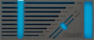 HAZET 2-componenten zachschuiminleg 163-377L · L x B: 392 mm x 172 mm HAZET 2-componenten zachschuiminleg 163-377L · L x B: 392 mm x 172 mm