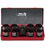 Peddinghaus Holpijpset even 3-40 met houder - 8004409001 - 8004409001 - thumbnail