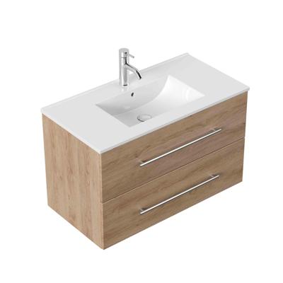 Wastafelkast Odin Eiken 90 cm