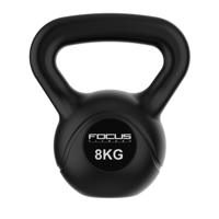 Kettlebell - Focus Fitness Cement - 8 kg - thumbnail