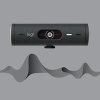 Logitech Brio 500 Full HD-webcam Klemhouder, Stereomicrofoon, Geïntegreerd afdekpaneel - thumbnail