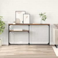Consoletafel Oud hout 145x22.5x75cm Bewerkt hout - thumbnail