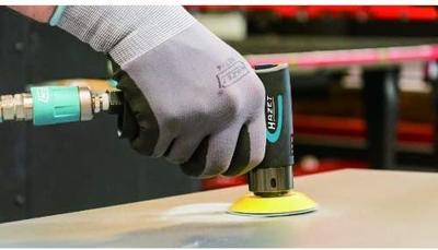HAZET Mini excentrische slijpmachineset 9033N-5 · Lengte: 107 mm