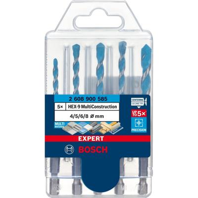 Bosch Professional EXPERT HEX-9 MultiConstruction boorset 5-delig - 2608900585 - thumbnail