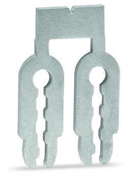 WAGO 745-380 Brugkam Grijs 200 stuk(s)