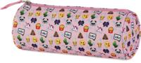 Stationery Team etui Emo Fun roze 23 x 8 x 8 cm - thumbnail