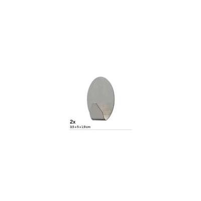 Tiger Baseline Oval Medium Handdoekhaak RVS