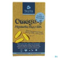 Testa Omega 3 Algenolie DHA en EPA Vegetarisch 60 softgels - thumbnail