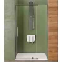 Nisdeur Lacus Pianosa Evo 2-Delig 130x200 cm Chroom Lacus - thumbnail