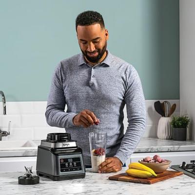 NINJA BN750EU - 2 in 1 Blender - Kom van 2,1 L - Tumbler 700 ml - 1200 W - Zwart NINJA BN750EU - 2 in 1 Blender - Kom van 2,1 L - Tumbler 700 ml - 1200 W - Zwart