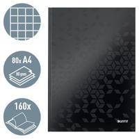 Leitz 46261095 Notitieboek Geruit Zwart Aantal paginas: 80 DIN A4 - thumbnail