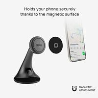 sbs mobile Magnetischer Autohalter mit Saugnapf Linie Wide Telefoonhouder voor in de auto 360° draaibaar Bevestigingswijze (auto): Zuignap - thumbnail