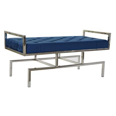 Kruk DKD Home Decor Blauw Polyester Staal (97 x 44 x 46 cm) Kruk DKD Home Decor Blauw Polyester Staal (97 x 44 x 46 cm)