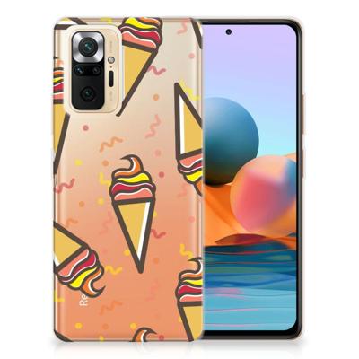 Xiaomi Redmi Note 10 Pro | Siliconen Case | Icecream