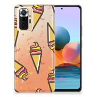 Xiaomi Redmi Note 10 Pro | Siliconen Case | Icecream - thumbnail