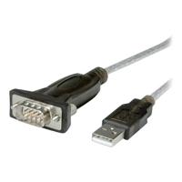ROLINE converter kabel USB - serieel, 1,8 m - thumbnail