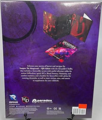 Vampire The Masquerade 5th Edition RPG Storyteller's Screen & Toolkit *Englische Version*