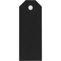 Creativ Company Manilla-labels, afm 3x8 cm, 220 gr, zwart, 20 stuk/ 1 doos - thumbnail
