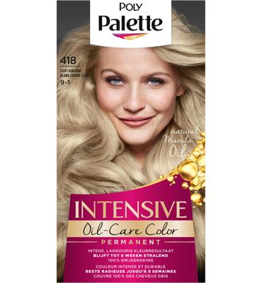 Schwarzkopf Schwarzkopf Poly Palette Haarverf 418 Licht Asblond