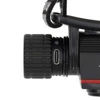 LED hoofdlamp | Batterij Gevoed / USB Gevoed | 3.7 V DC | Incl. batterij(en) | Oplaadbaar | Nominale lichtstroom: 1000 lm | Lichtbereik: 180 m - thumbnail